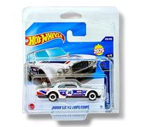 Hot Wheels Jaguar XJC V12 Coupe (White, Red & Blue) 4/5 Wild Widebody - 2025-238/250 (Short Card) - includes a KLAS Car Keeper Protector Case - HYW54