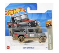 Hot Wheels - Jeep Scrambler - Baja Blazers 8/10 - HKG78 - Short Card - Off-Road Vehicle - Truck - Grey Metallic - Mattel 2023 - 1:64