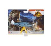 Hot Wheels Jurassic World Rebirth Dinosaur Collection Vehicle and Figure (Quetzal-Copter Quetzalcoatus)