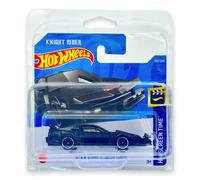 Hot Wheels K.I.T.T. Super Pursuit Mode (Black) 7/10 HW Screen Time 2022 - 133/250 (Short Card) *** COMES IN A KLAS CAR KEEPER PROTECTIVE COLLECTORS CASE *** HCV39