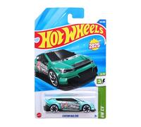 Hot Wheels Kia EV6 Custom HYX63 HW EV 8/10 Short Card Turquoise Metallic Licence Mattel 2025 1:64