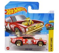 Hot Wheels - King Kuda - HW Art Cars 8/10 - HTD73 - Short Card - Chrysler - Red - Mattel 2024 - 1:64