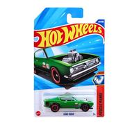 Hot Wheels - King Kuda - Muscle Mania 6/10 - JBB33 - Short Card - Chrysler - Good Year - Hella - Green - Mattel 2025-1:64