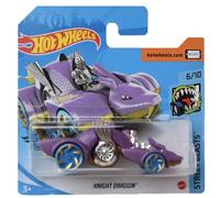 Hot Wheels Knight Draggin, Street Beasts 6/10 [Purple] Short Card