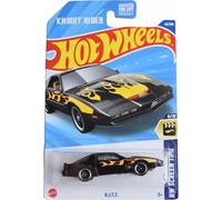 Hot Wheels Knight Rider K.I.T.T., HW Screen Time 5/10 [Black with Yellow Flames] 83/250