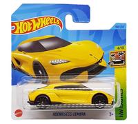 Hot Wheels - Koenigsegg Gemera - HW Exotics 4/10 - HKH95 - Short Card - Super Sports Car - Yellow - Mattel 2023