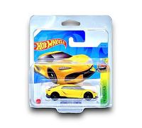 Hot Wheels Koenigsegg Gemera (Yellow) 4/10 HW Exotics - 2023-188/250 (Short Card) - COMES IN A KLAS CAR KEEPER PROTECTIVE COLLECTORS CASE - HKH95