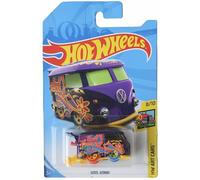 Hot Wheels Kool Kombi, HW Art Cars 8/10 [Purple] Regular Treasure Hunt