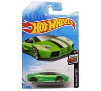 Hot Wheels - Lamborghini Reventon Roadster - HW Roadsters 2/5 - FYD28 - Long Card - Metallic Green - Mattel 2022