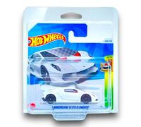 Hot Wheels Lamborghini Sesto Elemento (White & Red) 4/10 HW Exotics - 2024-204/250 (Short Card) - includes a KLAS Car Keeper Protector Case - HTC23