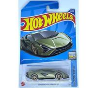 Hot Wheels Lamborghini Sián FKP 37 (Gold/Metalflake Verde) 1/10 Factory Fresh 2022-85/250 (Long Card) HCT08