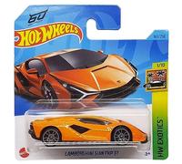 Hot Wheels - Lamborghini Sián FKP 37 - HW Exotics 1/10 - HKH93 - Short Card - Orange - Mattel 2023