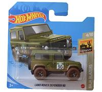 Hot Wheels Land Rover Defender 90, [Green] Baja Blazers 4/10 Short Card