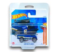 Hot Wheels Land Rover Series II (Blue) 5/10 HW Hot Trucks - 2024-92/250 (Short Card) - COMES IN A GENUINE KLAS CAR KEEPER PROTECTOR CASE - HTD41