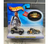 Hot Wheels Lara Croft: Tomb Raider The Cradle of Life Jeep & Scorchin Scooter
