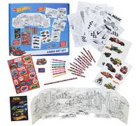Hot Wheels Large Art Colouring Set