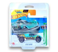 Hot Wheels Later Crater (Green & Black Let's Race) 5/5 HW Reverse Rake - 2024-166/250 (Short Card) - COMES IN A GENUINE KLAS CAR KEEPER PROTECTOR CASE - HRY75