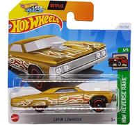 Hot Wheels - Layin´ Lowrider - HW Reverse Rake 3/5 - HTD39 - Short Card - Netflix Let's Race - Mattel 2024-1:64