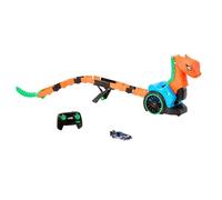 Hot Wheels Let’s Race Slither ‘N Strike RC, Remote-Control Snake | Includes Die-Cast Vehicle, Launcher & Hauler, 2.7 Feet Long, From the Netflix Series, Recharges with USB Cable, JGD11