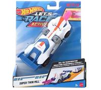 Hot Wheels Let's Race Activated Super Twin Mill, 1:32 Scale Car