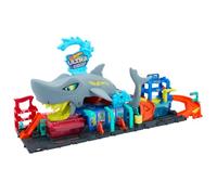 Hot Wheels City Ultra Shark Car Wash, playset