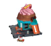 Hot Wheels City Downtown Ice Cream Swirl Playset