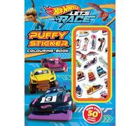 Hot Wheels Let's Race: Puffy Sticker Colouring Book (Mattel)