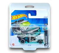 Hot Wheels Lolux (Silver, Teal & Black) 3/10 HW Modified - 2024-28/250 (Short Card) - COMES IN A KLAS CAR KEEPER SHORT CARD PROTECTOR CASE - HTB65