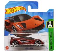Hot Wheels - Lotus Evija - HW Green Speed 3/10 - HKH56 - Short Card - Sports Car - Dark Red - Mattel 2023