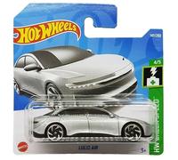 Hot Wheels - Lucid Air - HW Green Speed 4/5 - HCT24 - Short Card - Silver Metallic - Mattel 2022