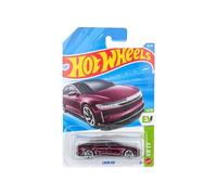Hot Wheels - Lucid Air - JJJ28 - HW EV - 6/10 - Short Card - Wine Red - Official Licensed Model - Electric Vehicle - Mattel 2026 (59/250) - 1:64