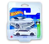 Hot Wheels Lucid Air (White) 4/5 HW Green Speed 2022 - 147/250 (Short Card) *** COMES IN A KLAS CAR KEEPER PROTECTIVE COLLECTORS CASE *** HCX40 (HW0204)