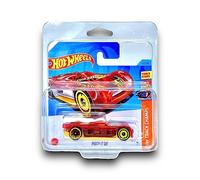 Hot Wheels Mach It Go (Red & Yellow) 4/5 HW Track Champs - 2023-112/250 (Short Card) - COMES IN A KLAS CAR KEEPER PROTECTIVE COLLECTORS CASE - HKK40