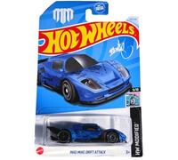 Hot Wheels Mad Mike Drift Attack Die-Cast Car, Blue, HW Modified Series 5/10, 59/250