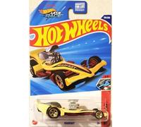 Hot Wheels Madfast Die-Cast Car, Track Aces Series 3/5, Yellow, 170/250