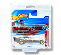 Hot Wheels Madfast (Red, Orange, Black & Chrome) 3/5 Track Aces - 2025-170/250 (Short Card) - includes a KLAS Car Keeper Protector Case - HYY09