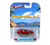 Hot Wheels Magnum, P.I. Ferrari 308 GTS QV Die Cast Car