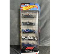 Hot Wheels Mainline - F1 2025 - Formula 1 5-Pack - Mercedes Red Bull Alpine Haas