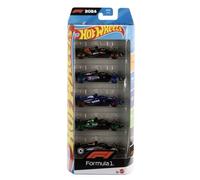 Hot Wheels F1 Formula 1 Racing Cars 5 Pack Mclaren Sauber Haas BWT Alpine