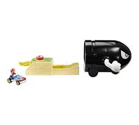 Hot Wheels Mario Kart Bullet Bill Launcher and Mario Kart vehicle by Hot Wheels for kids ages 4, 5, 6, 7, 8