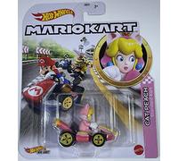 Hot Wheels - Mario Kart - CAT PEACH - Standard Kart - 2023 - Mint/NrMint SHIPS Bubble Wrapped in a box