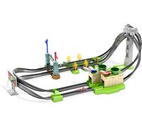 Hot Wheels Mario Kart Circuit Light Track Set [1 Mario Kart] [Age 5+] [Gift]