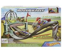 Hot Wheels Mario Kart Circuit Lite Track Set Super Mario Racing New