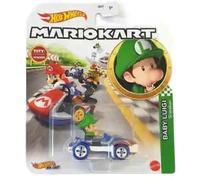 Hot Wheels Mario Kart Die Cast Cars - Choose your Character