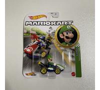 Hot Wheels Mario Kart 1:64 Scale Replica Die Cast - Luigi Standard Kart