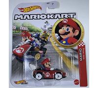 Hot Wheels - Mario Kart - Mario - Wild Wing - 2023 - Mint/NrMint Ships Bubble Wrapped in a Box
