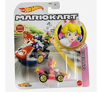 Hot Wheels Mario Kart - Metal Car - Cat Peach Standard Kart - New 2021