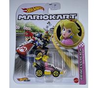 Hot Wheels - Mario Kart - Princess Peach Standard Kart - 2023 - Mint/NrMint Ships Bubble Wrapped in a Box