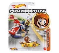 Hot Wheels Mario Kart Tanooki Mario Bumble V Die-cast Car - Car - Kids, Video Game Fans - Children aged 3 and above - Unisex