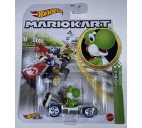 Hot Wheels - Mario Kart - Yoshi B-Dasher - 2023 - Mint/NrMint Ships Bubble Wrapped in a Box